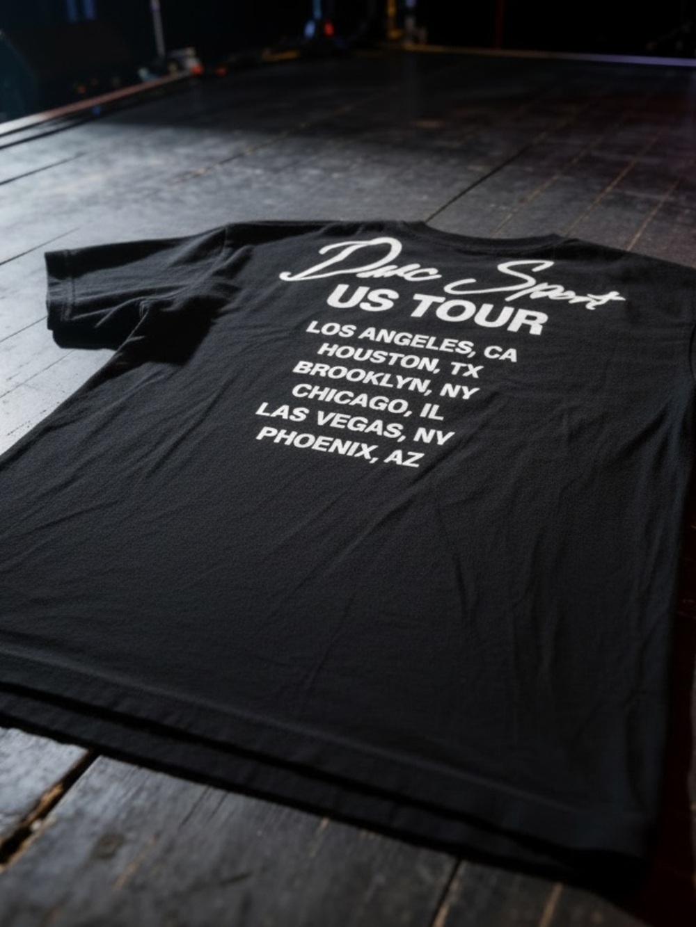 Darc Sport Black US Tour Graphic Tee - Men